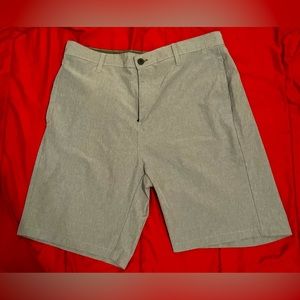 Burn Side Flat Front Shorts Size 34